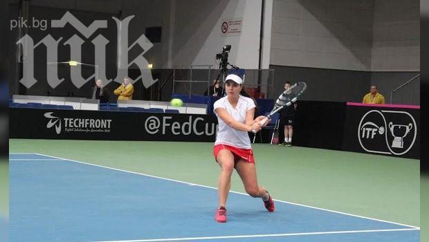 Виктория Томова се класира за четвъртфинал на турнир в Сараево