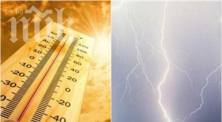 синоптик бан пик времето пак нестабилно понеделник чакат жега дъжд гръмотевици