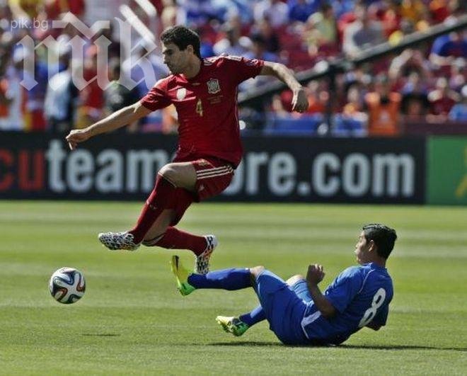 Испания би с лекота Салвадор (видео)