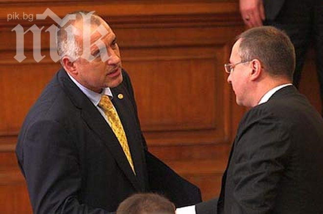 Лидерът на ГЕРБ: Станишев да остане пожизнен лидер на БСП