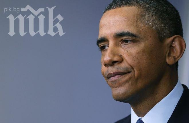 Обама предизвика чутовен скандал - мляска с дъвка на честването на десанта в Нормандия