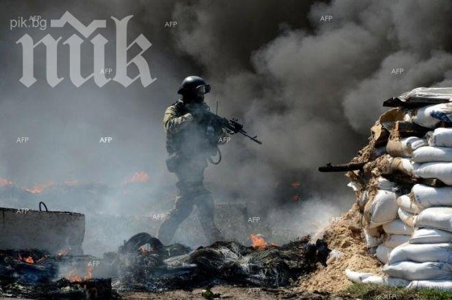 РИА Новости: Опълченци са атакували КПП на входа на Красний Лиман