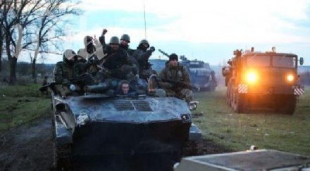 украинската армия стреля месо славянск