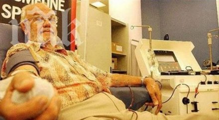 мъж вълшебна кръв спасил 000 000 живота