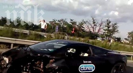 видео абсолютен хит интернет ламборгини гони порше 200 час цариградско забива джип