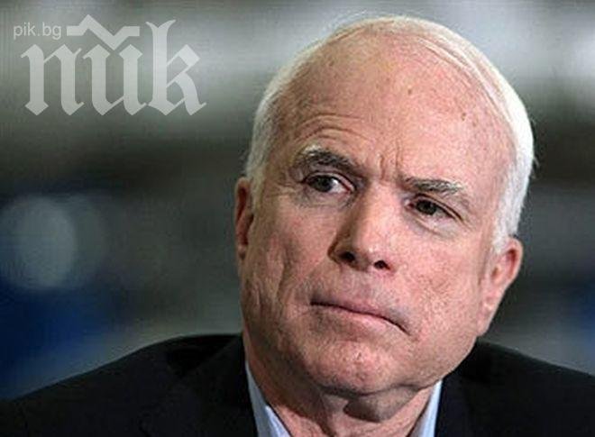 Джон Маккейн пред Орешарски: Загрижени сме от агресията на Путин в Украйна