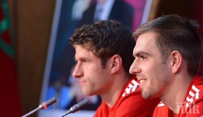 Филип Лам и Томас Мюлер преподписаха с Байерн (Мюнхен)