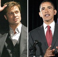 Брад Пит и Барак Обама излязоха братовчеди