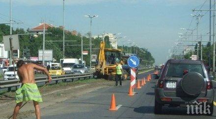 ремонтът цариградско шосе приключва септември