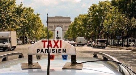 гневни таксиметрови шофьори блокираха европа