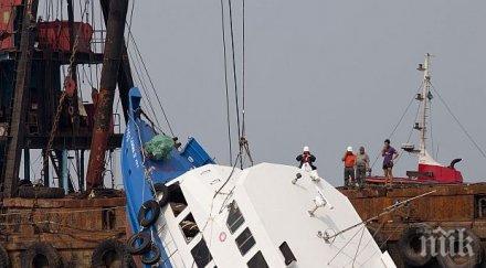 ферибот заседна бреговете швеция