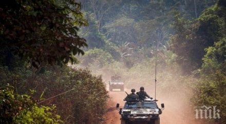 двама заложници бяха публично екзекутирани централноафриканската република