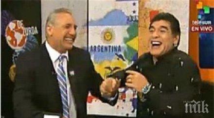 стоичков гостува марадона предаването левачката