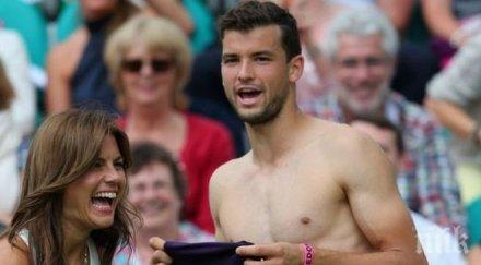 започна мачът григор димитров роже васлен