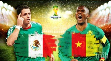 мексико камерун първото полувреме