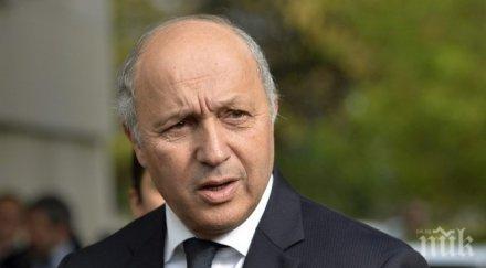 франция изрази безпокойство относно ситуацията ирак