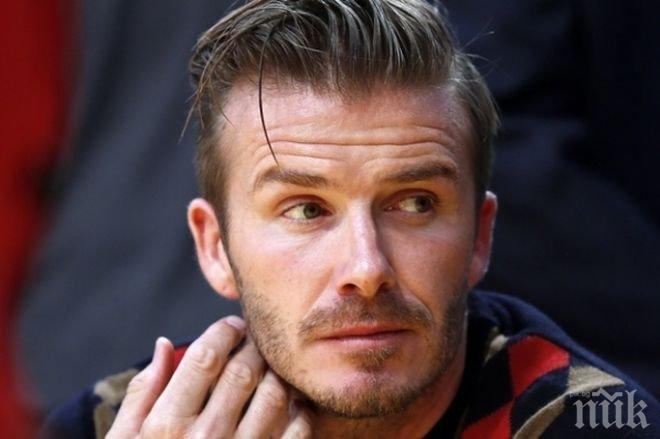 Дейвид Бекъм снима документален филм (видео)