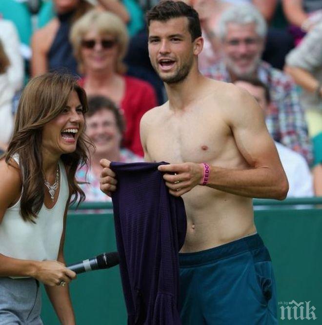 Започна мачът на Григор Димитров срещу Роже Васлен