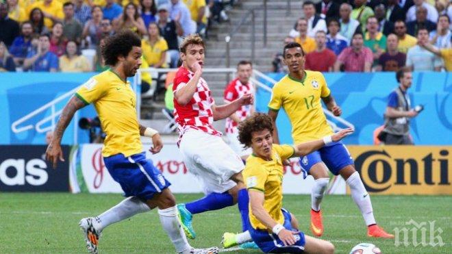  Бразилия - Хърватия 1:1, Неймар изравнява резултата