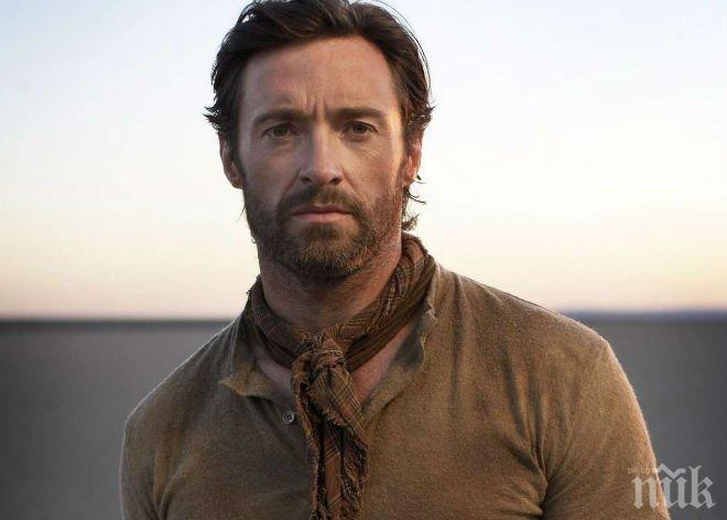 Хю Джакман си обръсна главата (снимка)