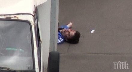 руски генерал самоуби скок етаж видео