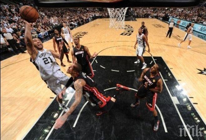 Сан Антонио Спърс е новият шампион в НБА