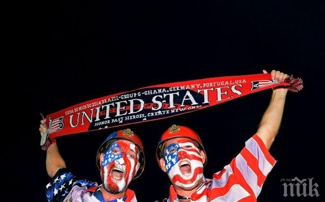 Гана и САЩ започнаха мача си, въпреки наводненията в Навал