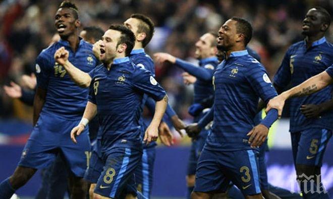 Франция отвя Хондурас в мач от група „Е” на Мондиала