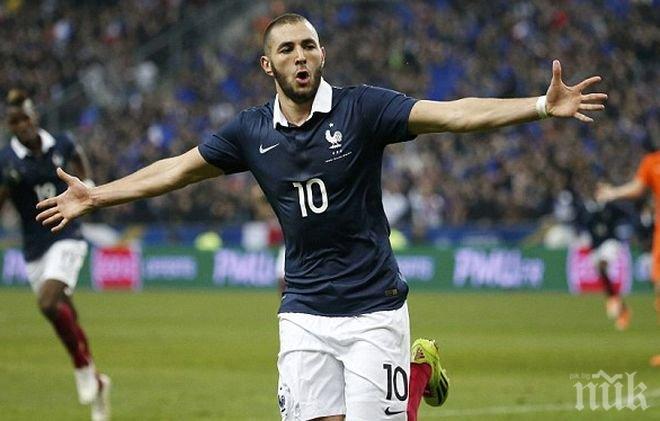 Франция поведе на Хондурас след първото полувреме с дузпа