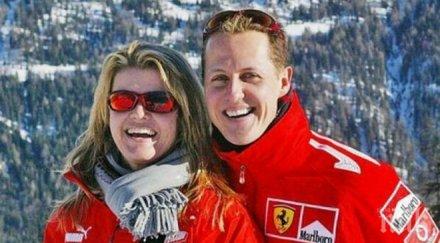 шумахер реагира гласа съпругата