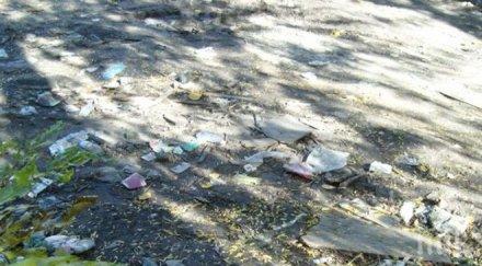 глобяват добричлии изхвърлен прозорците боклук