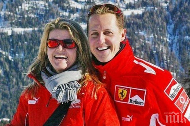 Шумахер реагира на гласа на съпругата си