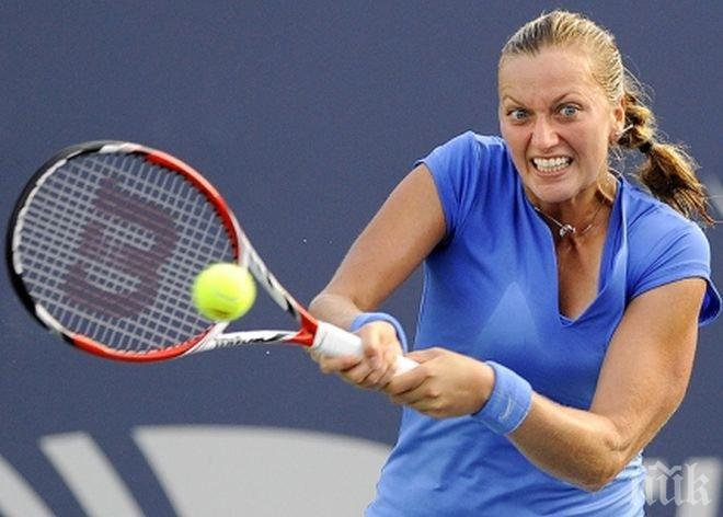 Петра Квитова се класира за втория кръг, Йелена Янкович отпадна