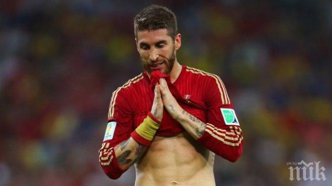 Серхио Рамос: Във футбола не се живее в миналото