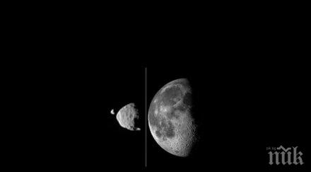 наса пуска астероид обикаля луната 2019 година