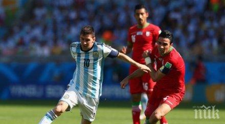 гениален меси класира аржентина напред световното фамозен гол продължението