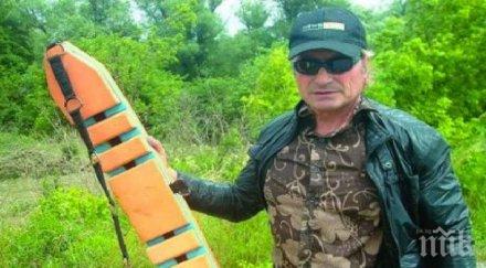 търновският водолаз дебелец вече години вади удавници