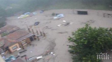 уникално видео показва вероятно дъждът причина бедствието аспарухово вижте