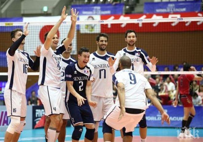 Франция с лесно 3:0 над Япония