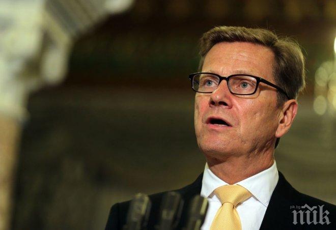 Бивш външен министър на Германия с тежка диагноза