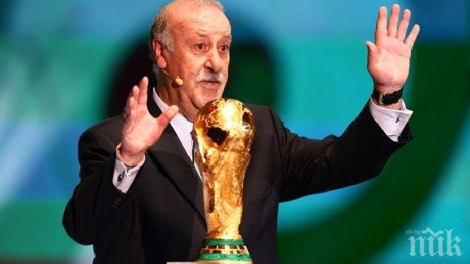 Дел Боске ще продължи да води тима на Испания