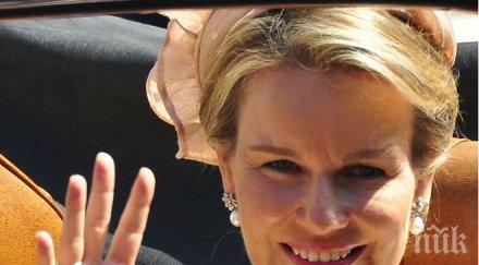 белгийската кралица сътвори гаф националите победата русия