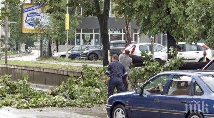 мини торнадо профуча стара загора