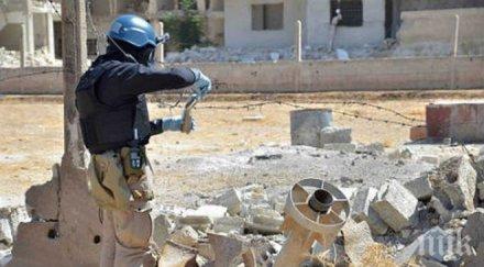 изнесени всички химически оръжия сирия