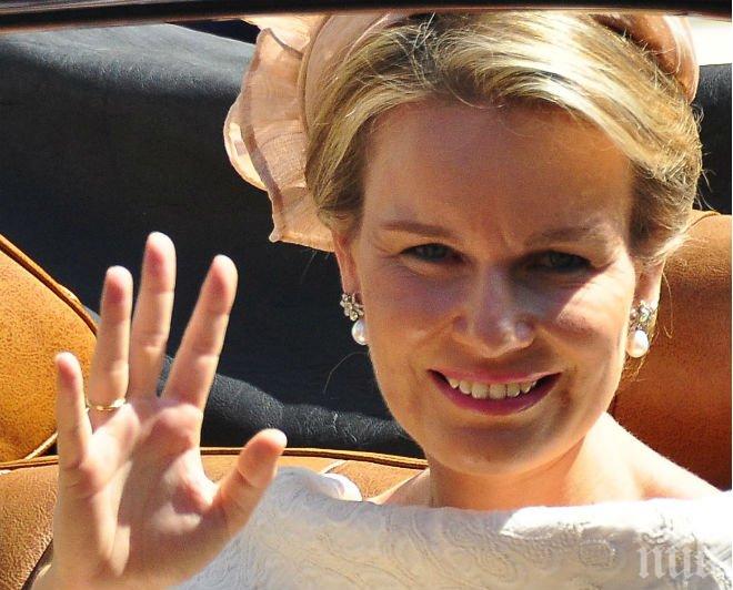 Белгийската кралица сътвори гаф с националите след победата им над Русия