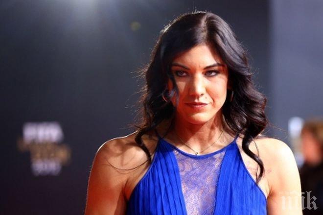 Забраниха алкохола на Хоуп Соло