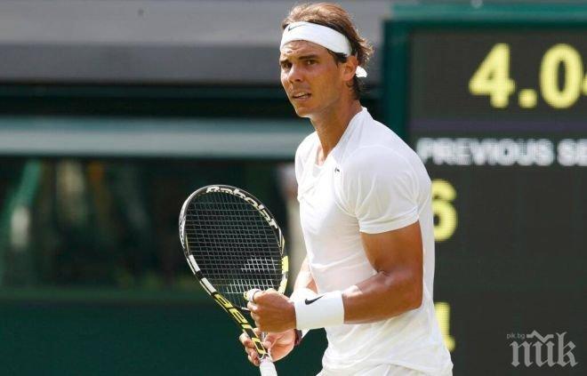 Надал с първа победа на Уимбълдън от 2012-а