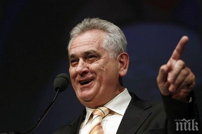 Сръбският президент: Босна и Херцеговина трудно може да оцелее 