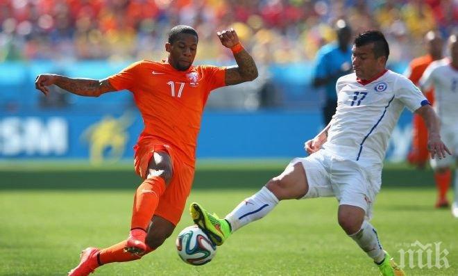 Лалетата удариха Чили в битката между лидерите, чакат Мексико