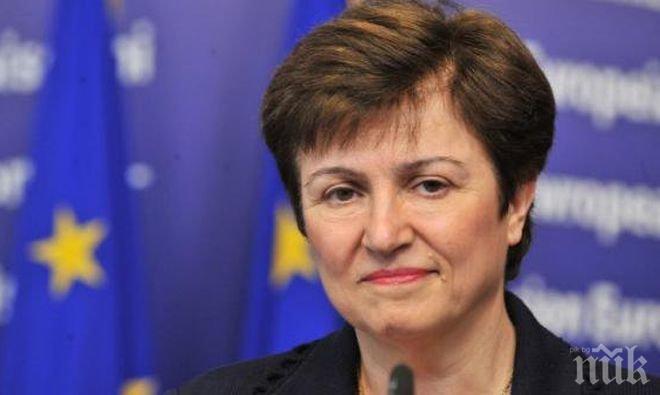 Кристалина Георгиева може да оглави дипломацията на ЕС на мястото на Катрин Аштън!